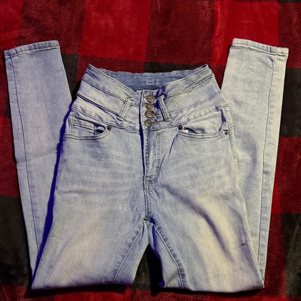 Vince High Rise Light Blue Jeans